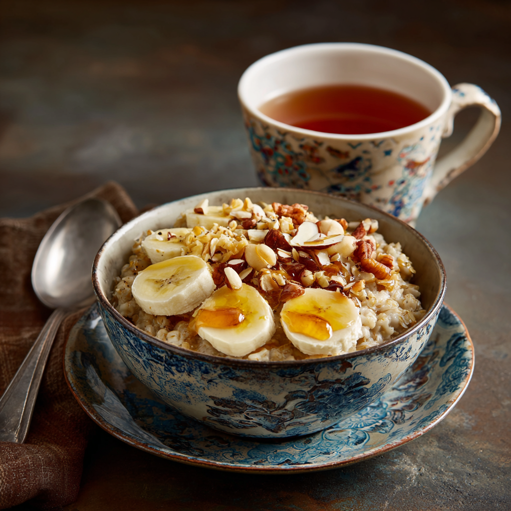 Збалансована тарілка з корисними продуктами